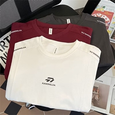 T恤男士韩版潮流高街帅气百搭时尚宽松2024夏季ins体恤ST424-P40，男装T恤，星座412-3
