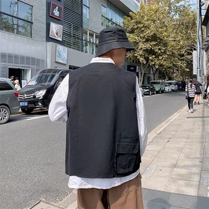 男春季新款韩版潮流马甲B001P32图片