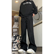 cleanfit解构设计感西裤修身微喇叭高街vibe高级感，男装西裤，星座310A-4