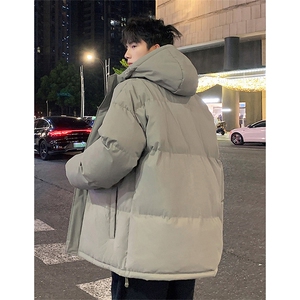 现货高品质美式高街冬季重磅三防加厚羽绒棉衣厚外套面包棉服图片