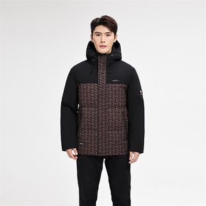 冬季加厚拼接撞色羽绒服男士潮流休闲外套青年A266-YR2504-P260图片
