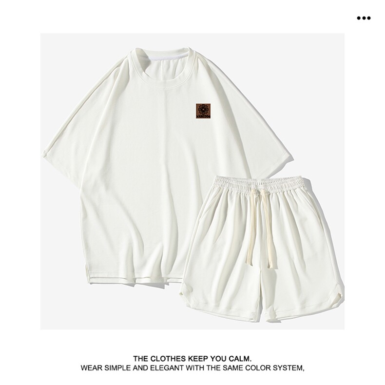 夏季舒适清爽亲肤透气套装TZ15-特批68，男装休闲套装，星座718