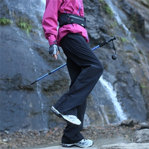 加绒加厚户外拉链速干登山防泼水冲锋裤 YK311-特P常规45 加绒50图片