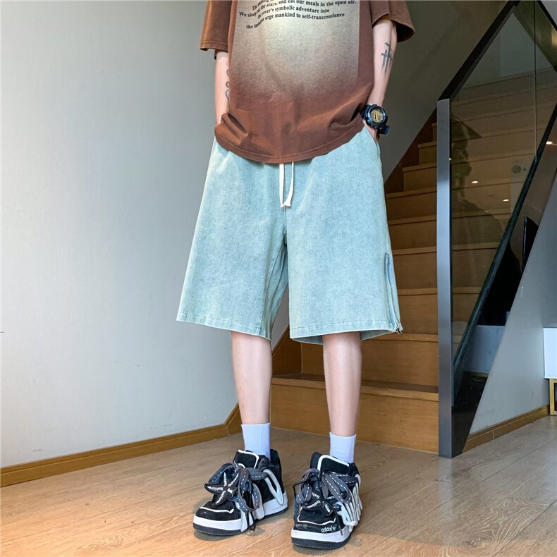 青春流行ins男直筒水洗牛仔裤D999P36,男装牛仔裤,星座1116-2