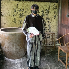 灰色套装