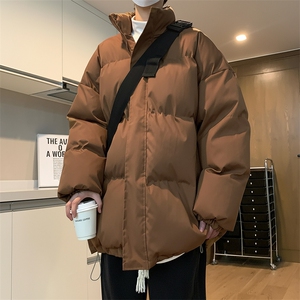 现货高品质美式高街冬季重磅三防加厚羽绒棉衣厚外套面包棉服图片