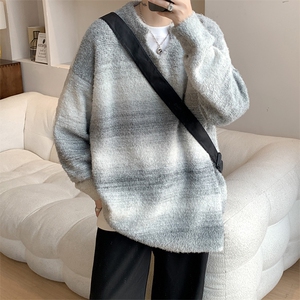 现货MY7137-特批65美式软糯秋冬设计感小众大码针织衫