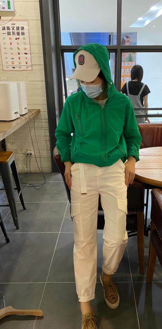 糖果色工装裤，女装，七彩布衣