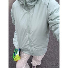 高品阿瞳木户外山系轻量化P棉休闲连帽棉衣棉服男女A1123-P125，男装棉衣，星座1505