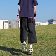 A310-K37341-尺码S-2XL-P55-X79-成分在文件夹内-七分裤，男装休闲裤，电商A310