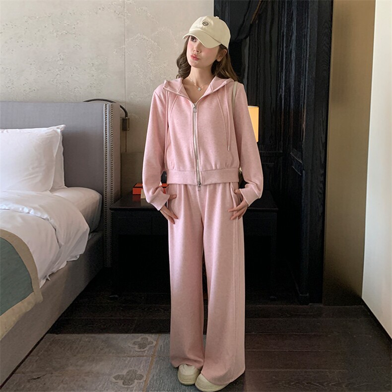 三件套蕾丝拼接卫衣休闲套装2C317A-8508-P180-K248,女装套装/套裙,2C317A