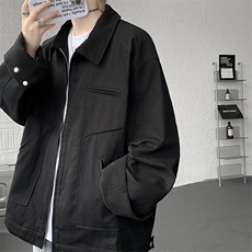 8XL-M明星同款工装猎装夹克哈灵顿外套男底特律衬衫秋季JK1325P88，男装夹克，电商D206-1