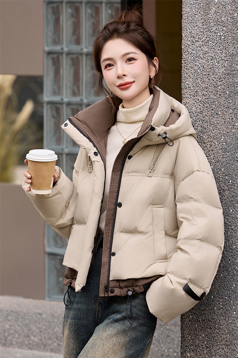 主推现货2025新款羽绒服气质时尚出众省心好搭配时髦不费力,女装羽绒服,尚娜萱