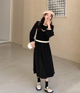 韩系连衣裙图片
