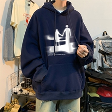 ！连帽圆领卫衣男装港风帽衫男LM138-P35，男装卫衣，电商B367
