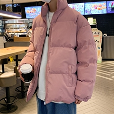 面包服男ins潮流原宿风2021冬季加厚情侣保暖服外套W2066-P65，男装棉衣，星座512-4