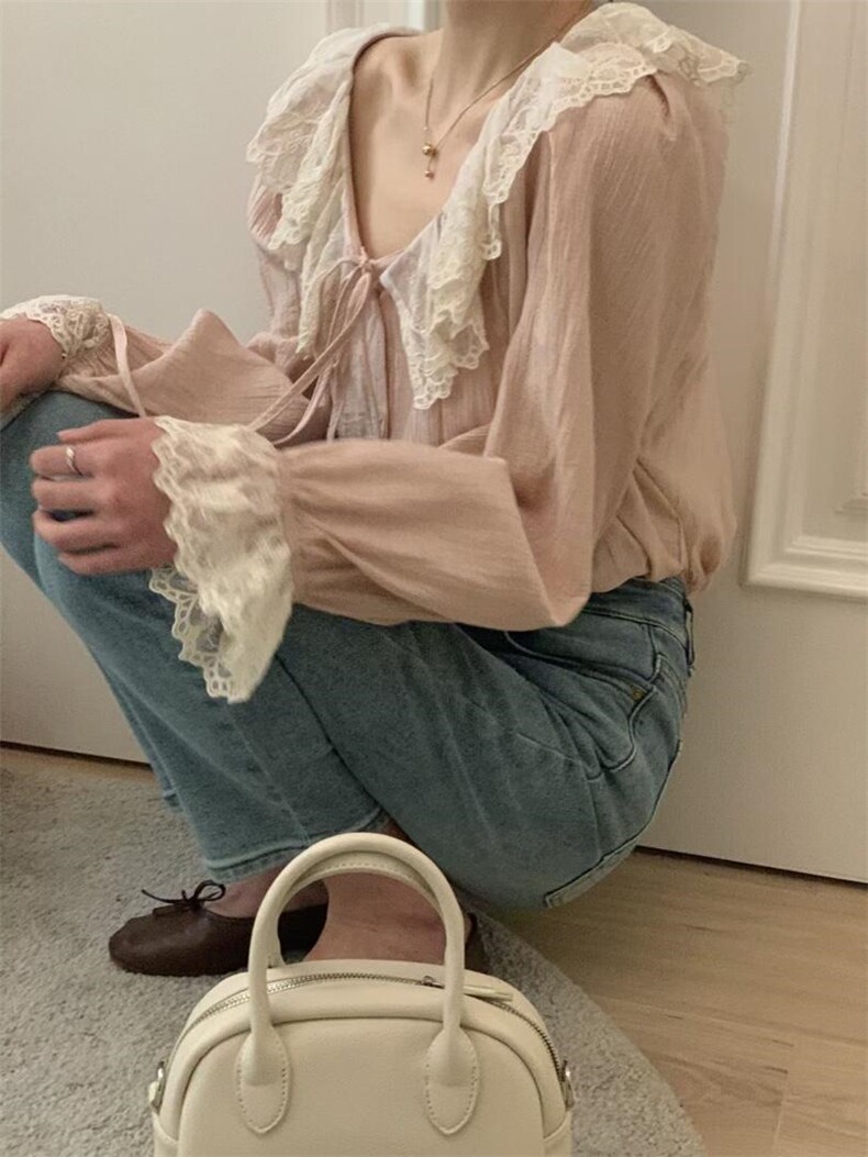 韩系甜美小衫气质百搭，其它，欧妮卡蒂蔓