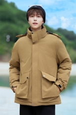6-P100L-7XL冬季大码加厚工装羽绒棉外套棉衣，男装棉衣，星座109