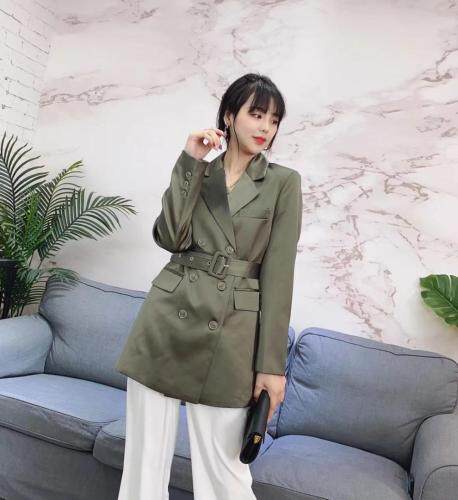 新款小西装醋酸面料SML，女装西装，艾涵o