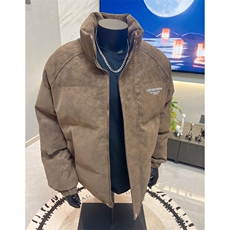 档口图高级感皮棉服宽松立领棉袄棉衣M520-P110，男装棉衣，星座1213