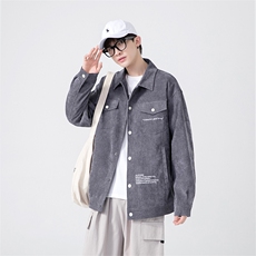 春秋季高品质百搭休闲宽松夹克男士JK154-P55，男装夹克，星座1204