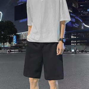 短裤2022男夏季薄款外穿速干休闲裤男士五分裤  WK50-特批20图片