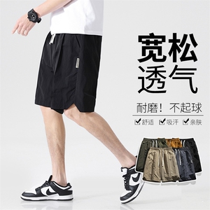 2026夏季冰丝速干美式潮牌宽松直筒工装短裤五分裤 A426-381-P25图片