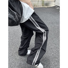 XZ612-K784-P55控79夏季伞兵裤运动街舞休闲裤织带速干阔腿裤，男装休闲裤，星座612