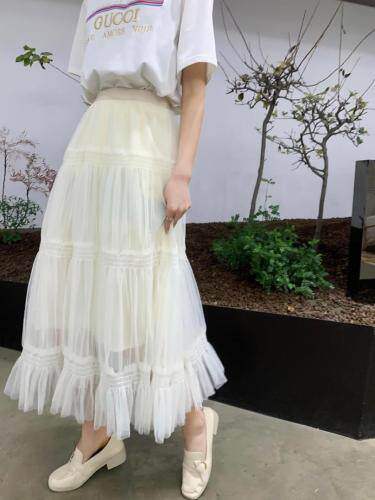 2021春季网纱半裙，女装半身裙，曼希野