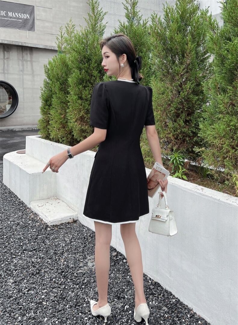 2022年夏装连衣裙，女装连衣裙，贻思茗