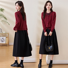 2025年秋季套装小香风套装两件套甜美休闲性价比高，女装套装/套裙，欣贝拉