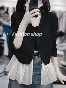 拼接小外套，其它，N+