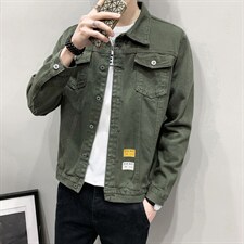 JK632-p55-限价78大量现货网格牛仔夹克肥仔量足破洞印花大码，男装夹克，星座103A