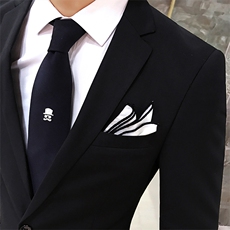 一粒扣纯色男装西服套装两件套商务职业1012-W6503，男装西服套装，星座1012