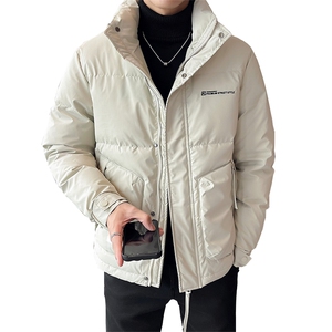 2025冬季店主风新款立领简约休闲羽绒服保暖外套男YR8106-P175图片