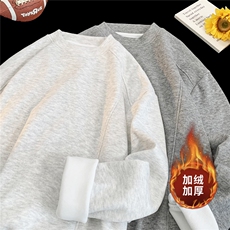 ！2025冬季新款男士加绒加厚半高领德绒打底衫DL2503特P25，男装T恤，电商B220