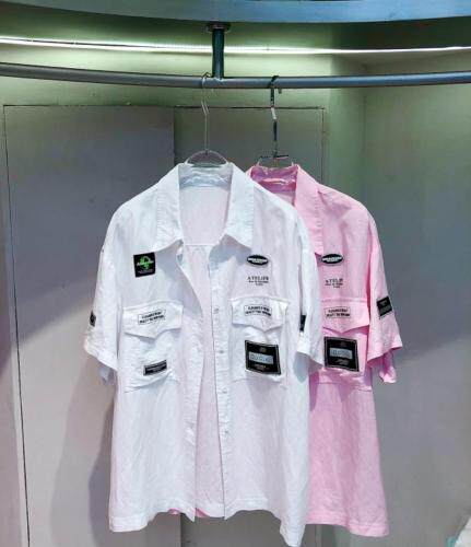 夏季新款长款衬衣，女装，多来