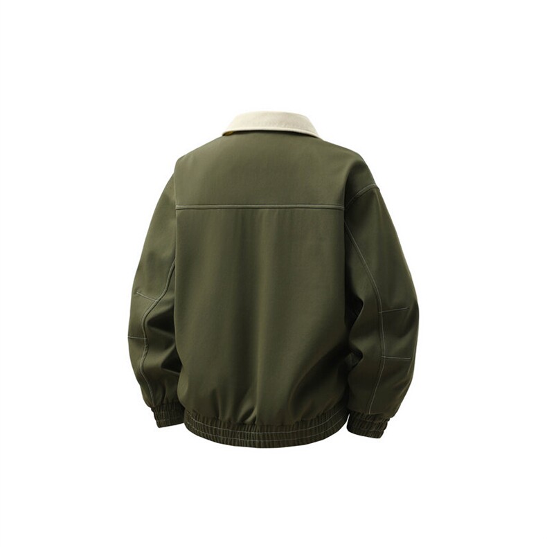 2025春休闲痞帅工装翻领夹克潮流外套得物二开XZ301b-2-JK2585P78,男装夹克,星座301B-2（原A443-1）
