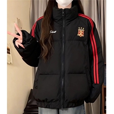 2025新款冬季棉衣棉服女宽松学生棉袄加厚学生小个子面包服外套潮，男装棉衣，星座1210-1