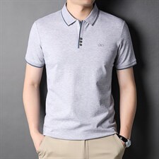 polo衫短袖男夏季潮牌2023新款半袖上衣宽松翻领t恤男,男装T恤,电商B212（原钱塘6029）