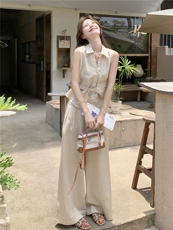 《现货好数据》26夏天丝亚麻老钱风套装女RF2B153-7018-P190-K308，女装套装/套裙，苗苗