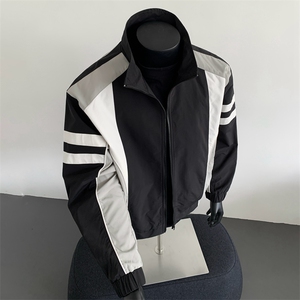 美式复古飞行夹克男女高街cleanfit潮牌翻领JK01573-P75图片