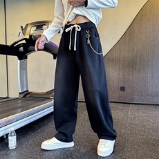 B216K3017P682025秋冬装新款男直筒休闲裤链子可拆小伙风，男装休闲裤，电商B216（原B302）