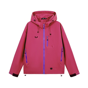 机能冲锋衣情侣外套登山服户外工装连帽小众运动夹克防风7870-P45图片