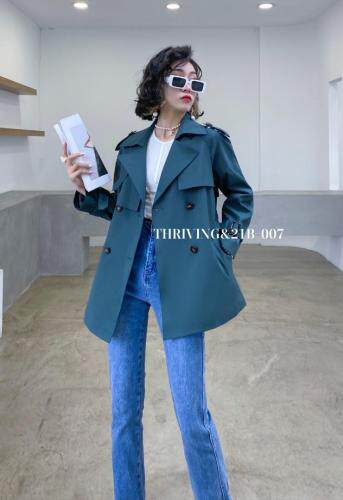 短款风衣外套，女装风衣，斯瑞威