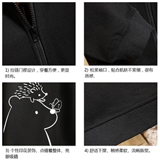 KS21166-P38加绒款-P43连帽开衫卫衣男运动外套大码班服砖墙，男装卫衣，电商A040A