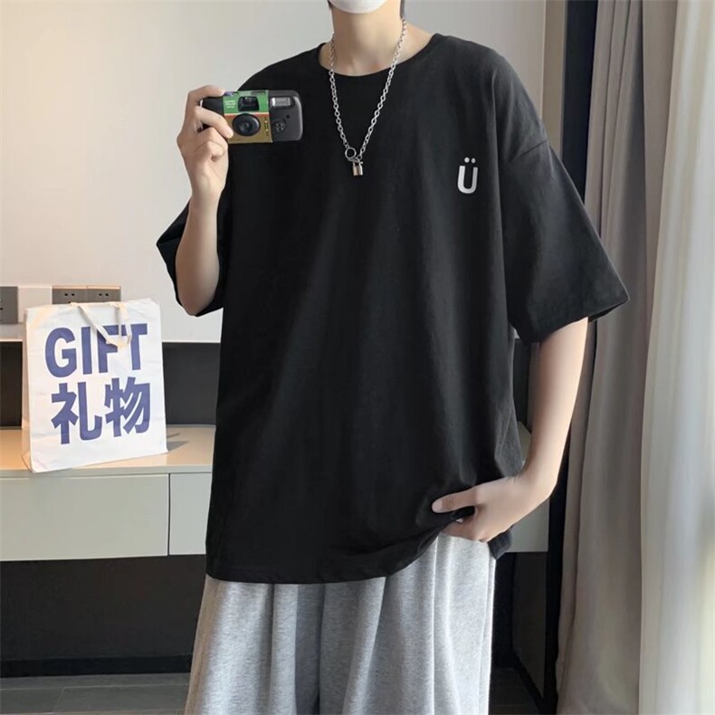 男圆领T恤宽松短袖DT04P26,男装T恤,星座1116-2