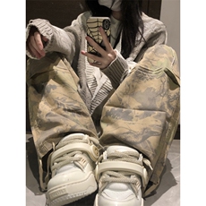 【网图有货】美式复古迷彩工装裤男女降落伞兵裤子MCK01CC-特P50，男装工装外套，星座1007（原301D）