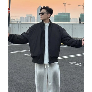 网图慎用 加厚夹棉夹克双开拉链防水潮牌棉衣外套M2527-P78图片