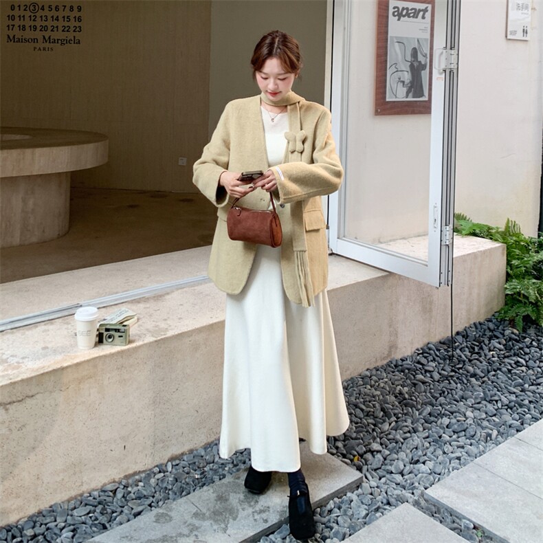 新款有xian货V领双面呢西装AD921-P255K368,女装毛呢外套,2B187